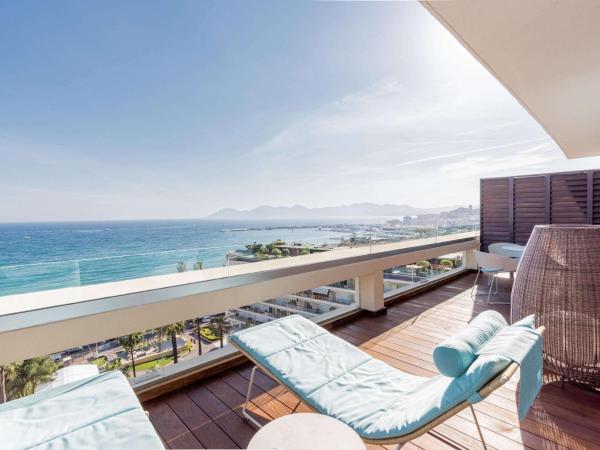 Mondrian Cannes : photo 4 de la chambre suite signature - terrasse - vue mer