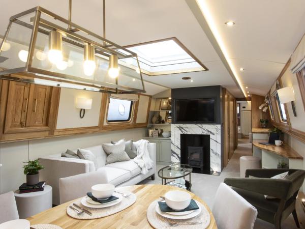 Luxus Hausboot am Pichelssee - Madame President : photo 6 de la chambre mobile home