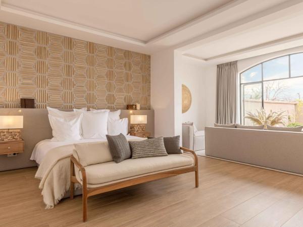 Ksar Char-Bagh Small Luxury Hotels : photo 8 de la chambre suite supérieure lit king-size