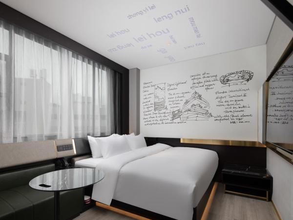 Shenzhen Futian Xiameilin Metro Station CitiGO Hotel : photo 1 de la chambre chambre lit queen-size deluxe