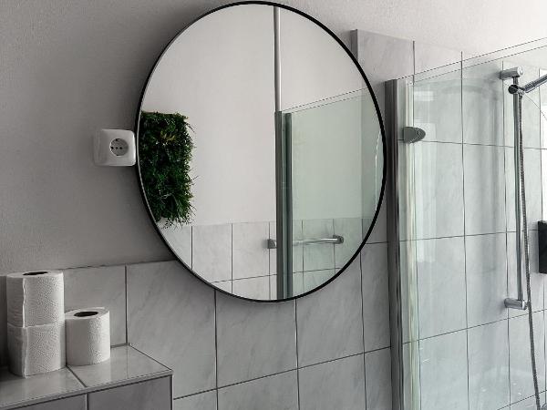 Pension Am Park : photo 6 de la chambre chambre double avec salle de bains privative