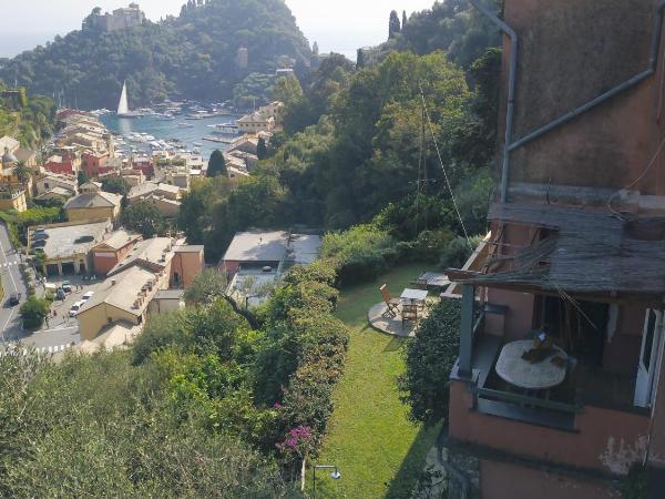 B&B Tre Mari Portofino -Nestled in Nature- : photo 3 de la chambre chambre double avec balcon - vue sur mer