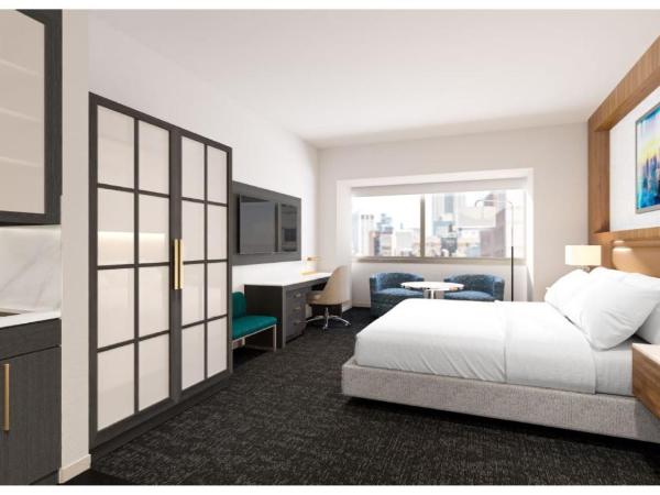 Residence Inn by Marriott Chicago Downtown Magnificent Mile : photo 1 de la chambre studio lit king-size