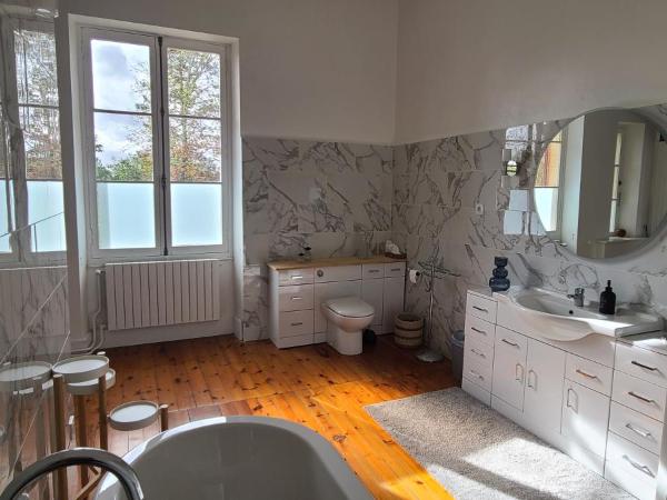 Le Manoir du Moulin de Madame : photo 7 de la chambre suite deluxe avec baignoire spa