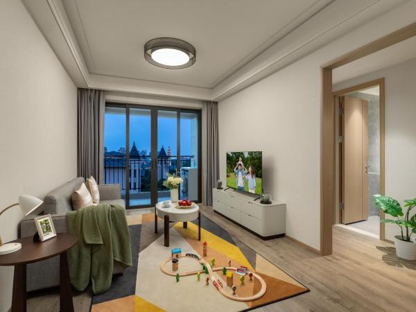 Somerset Star River Minhang Shanghai : photo 1 de la chambre two-bedroom premier