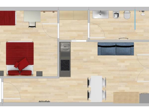 Villaggio Mare Blu : photo 1 de la chambre appartement 1 chambre