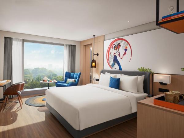 Hyatt Centric Hebbal Bengaluru : photo 1 de la chambre chambre lit king-size deluxe