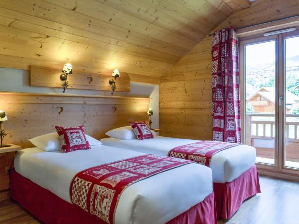 Chalet-Hôtel Le Beausoleil, The Originals Relais : photo 1 de la chambre chambre double ou lits jumeaux