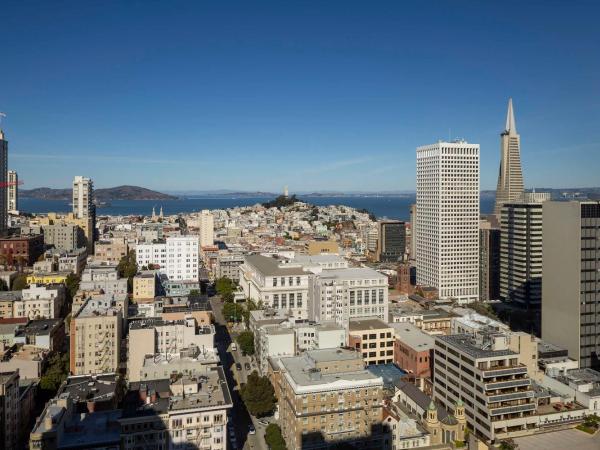 Grand Hyatt San Francisco Union Square : photo 5 de la chambre chambre double avec 2 lits doubles et vue sur la baie
