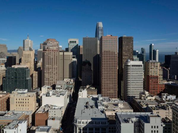 Grand Hyatt San Francisco Union Square : photo 8 de la chambre chambre double avec 2 lits doubles - vue sur ville