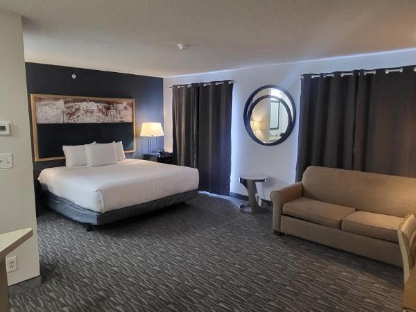 Philadelphia Suites at Airport - An Extended Stay Hotel : photo 3 de la chambre studio lit king-size avec canapé-lit