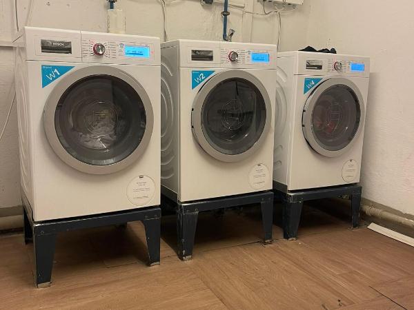 Wegener Apartments : photo 2 de la chambre chambre simple avec salle de bains 