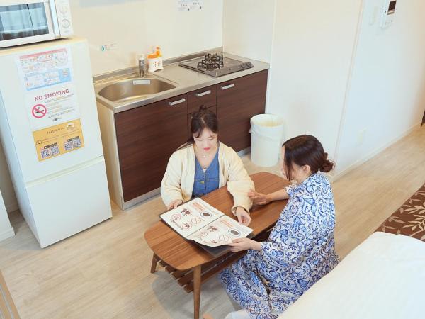 Dream Inn Hakata : photo 7 de la chambre 【main building】3 double beds room - non-smoking