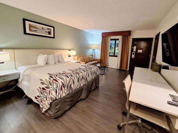 Travelodge by Wyndham Indianapolis Speedway : photo 1 de la chambre chambre lit king-size - non-fumeurs