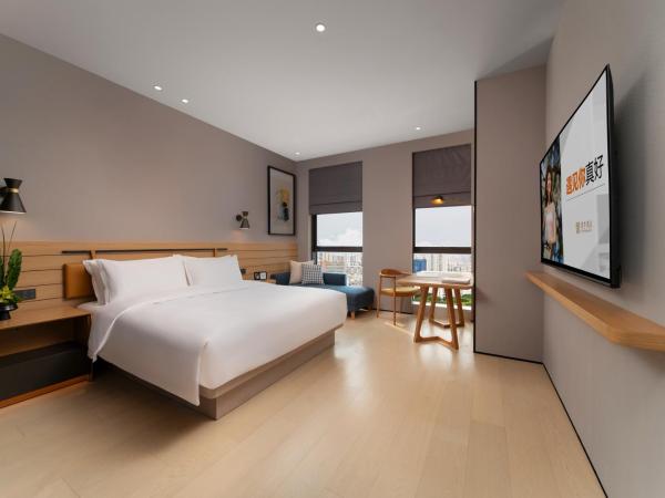 SSAW Boutique Hotel Hangzhou Chengjun : photo 2 de la chambre chambre supérieure lit queen-size