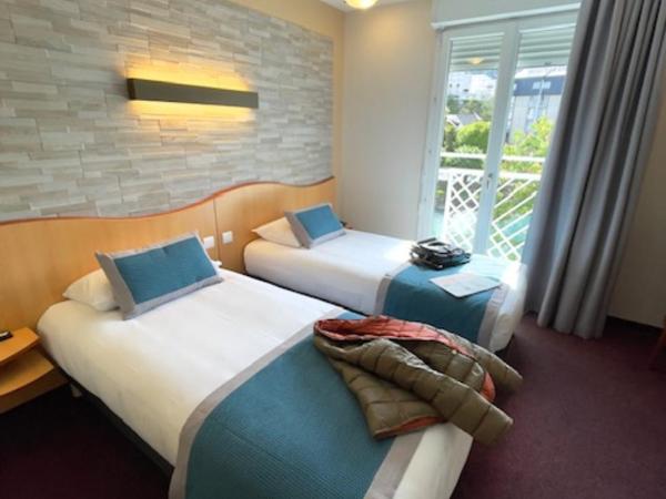 Hôtel Saint Georges : photo 6 de la chambre chambre lits jumeaux - vue sur montagne