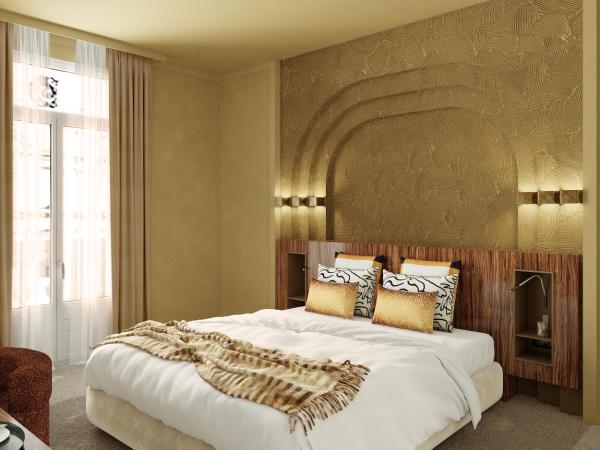 Hotel Gounod Fully Renovated : photo 2 de la chambre suite prestige avec douche et baignoire