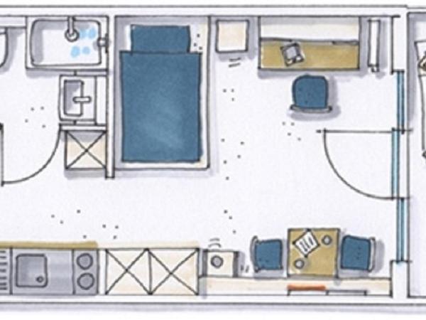 Spreepolis Boardinghaus : photo 1 de la chambre studio