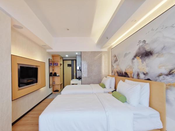 Connar Hotel - Shenzhen Shawei : photo 4 de la chambre chambre lits jumeaux confort