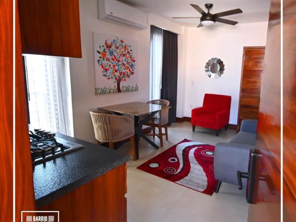 Barrio Vallarta Suites : photo 9 de la chambre suite deluxe avec lit king-size