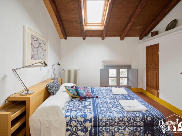 I 4 Gatti : photo 5 de la chambre chambre double ou lits jumeaux avec salle de bains privative externe