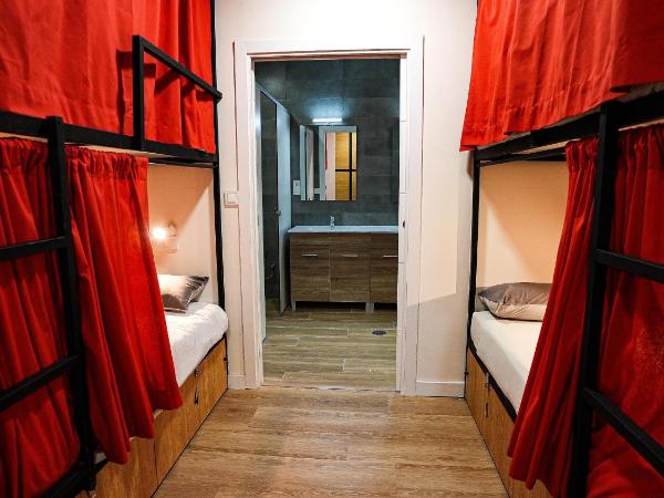 Fit Hostel Madrid : photo 3 de la chambre lit superposé dans dortoir mixte