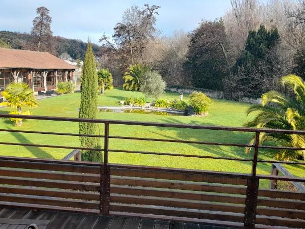 Hôtel Quai des Pontis : photo 4 de la chambre chambre double avec terrasse et vue sur la rivière