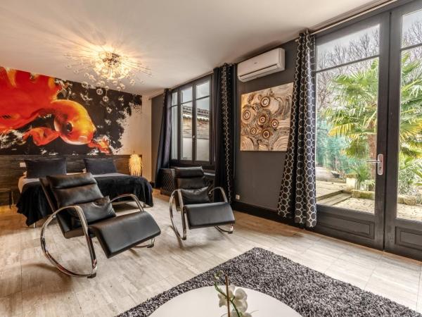 Hôtel Quai des Pontis : photo 4 de la chambre suite double avec terrasse