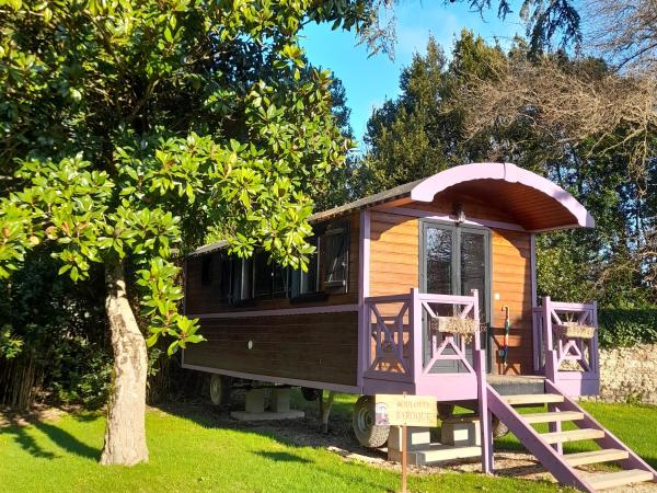 Hôtel Quai des Pontis : photo 7 de la chambre roulotte baroque