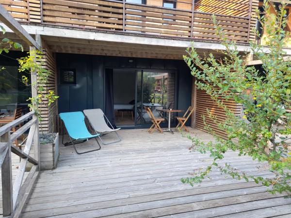 Hôtel Quai des Pontis : photo 6 de la chambre chambre familiale avec terrasse