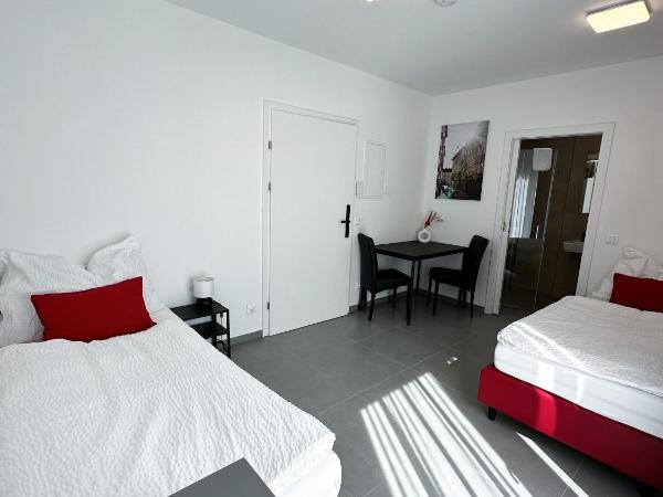 Grazora Living Apartments : photo 2 de la chambre chambre lits jumeaux avec terrasse