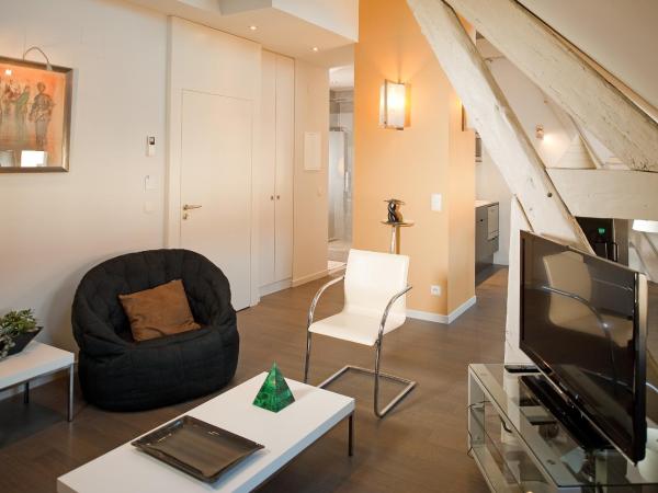 Maison d'Hôte de Myon : photo 3 de la chambre appartement duplex (3 adultes)