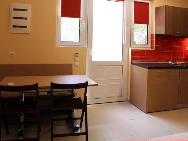 Philoxenia Hotel & Studios : photo 5 de la chambre appartement avec accès au jardin (2-4 adultes)