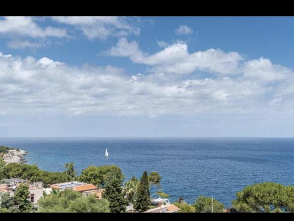 Mondello Addaura Addisio Suite : photo 6 de la chambre appartement 1 chambre avec vue sur la mer et terrasse