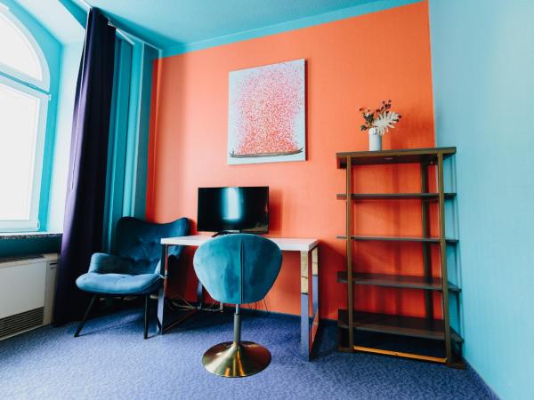 Boutique Hotel Rothenburger Hof : photo 8 de la chambre appartement avec balcon