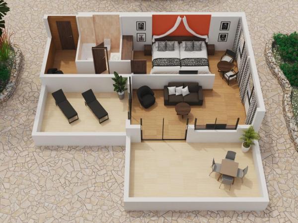 Magic Aqua Rock Gardens : photo 7 de la chambre chambre familiale (2 adultes + 3 enfants)