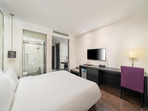 Orange Hotel Shanghai Hongqiao Airport Caoan Road Branch - Free Hongqiao Airport & Hongqiao Train station Shuttle Bus : photo 2 de la chambre superior queen room - no windows