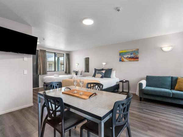 Tasman Holiday Parks - Christchurch : photo 5 de la chambre studio - accessible aux personnes à mobilité réduite