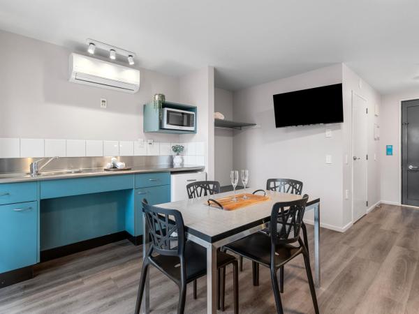 Tasman Holiday Parks - Christchurch : photo 6 de la chambre studio - accessible aux personnes à mobilité réduite