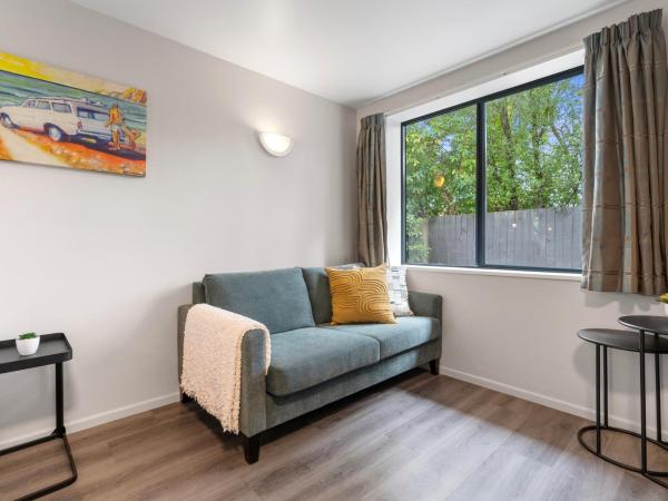 Tasman Holiday Parks - Christchurch : photo 7 de la chambre studio - accessible aux personnes à mobilité réduite