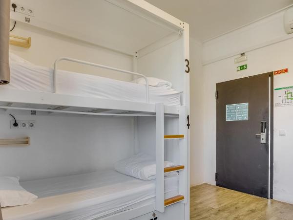 Hostellicious : photo 3 de la chambre lit dans dortoir mixte de 4 lits