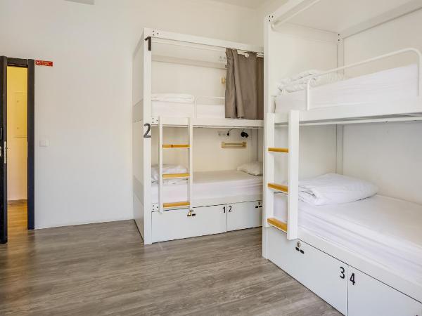 Hostellicious : photo 2 de la chambre lit dans dortoir mixte de 6 lits