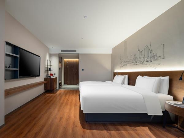UrCove by Hyatt Tianjin West Railway STN : photo 2 de la chambre chambre lits jumeaux deluxe