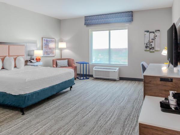 Hampton Inn & Suites Indianapolis West Speedway : photo 2 de la chambre king room with microwave and fridge