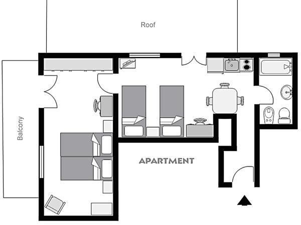 Philoxenia Hotel & Studios : photo 10 de la chambre appartement