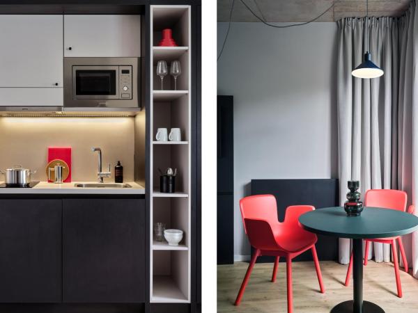 STAYERY Bremen : photo 1 de la chambre deluxe suite with king-size-bed