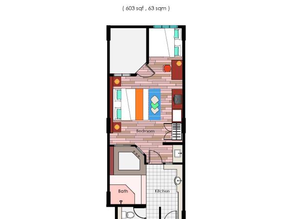 Lexis Port Dickson : photo 5 de la chambre chambre premium dans tour