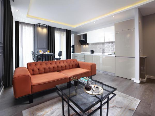 Ataşehir The Place Suites : photo 7 de la chambre chambre 2 lits king-size