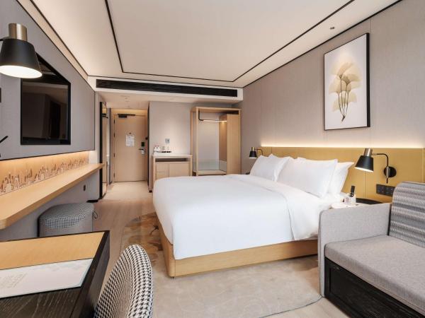 Hilton Garden Inn Beijing Temple Of Heaven East Gate Station : photo 1 de la chambre chambre lit king-size avec canapé-lit