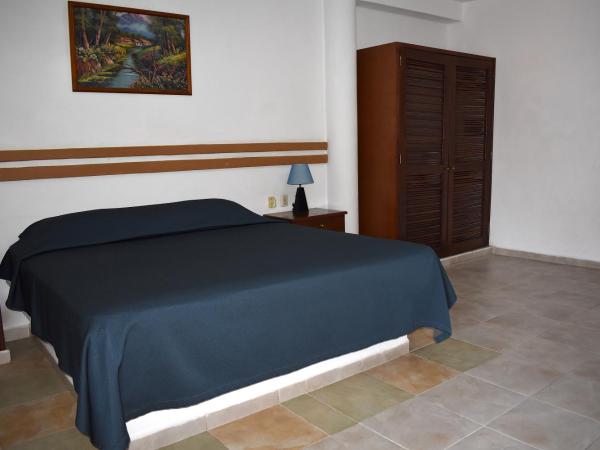 Hotel Plaza Almendros : photo 6 de la chambre chambre lit king-size - vue sur piscine